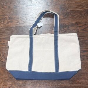 CB station canvas zip tote 17X11.5 100%cotton